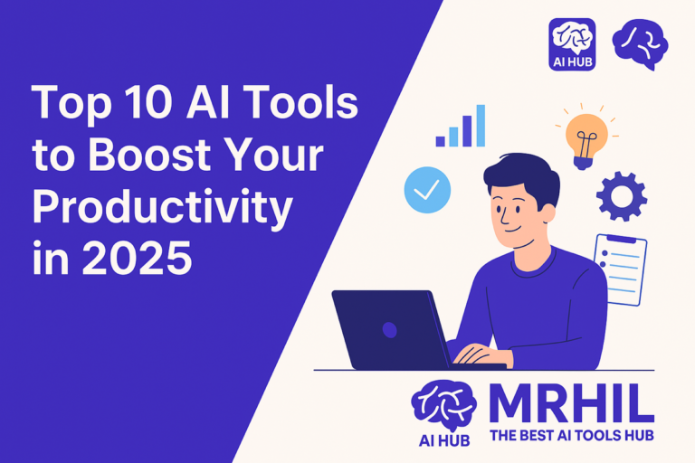 Top 10 AI Tools to Boost Your Productivity in 2025